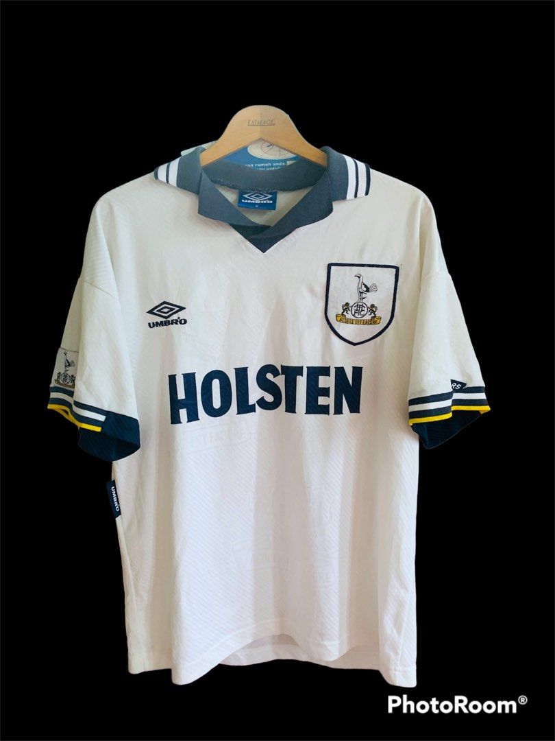 Score Draw Tottenham Home Retro Jersey 1993-1995