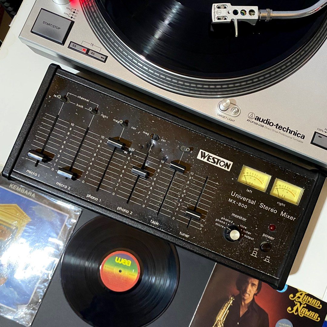 Vintage DJ Mixer , Audio, Other Audio Equipment on Carousell