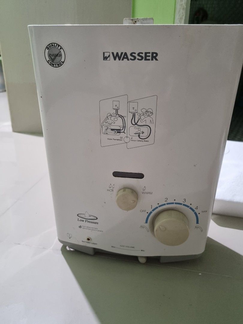 WASSER WATER HEATER, Kitchen u0026 Appliances di Carousell