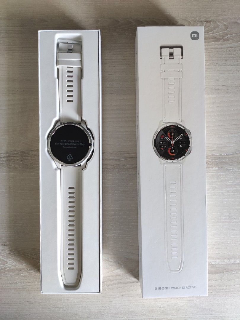 Xiaomi Watch S1 active ホワイト - 時計
