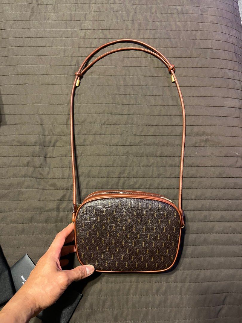 Saint laurent monogram ysl camera crossbody bag on sale
