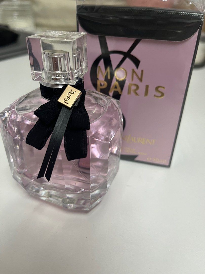 YSL Mon Paris EDP 90ml, Beauty & Personal Care, Fragrance & Deodorants ...