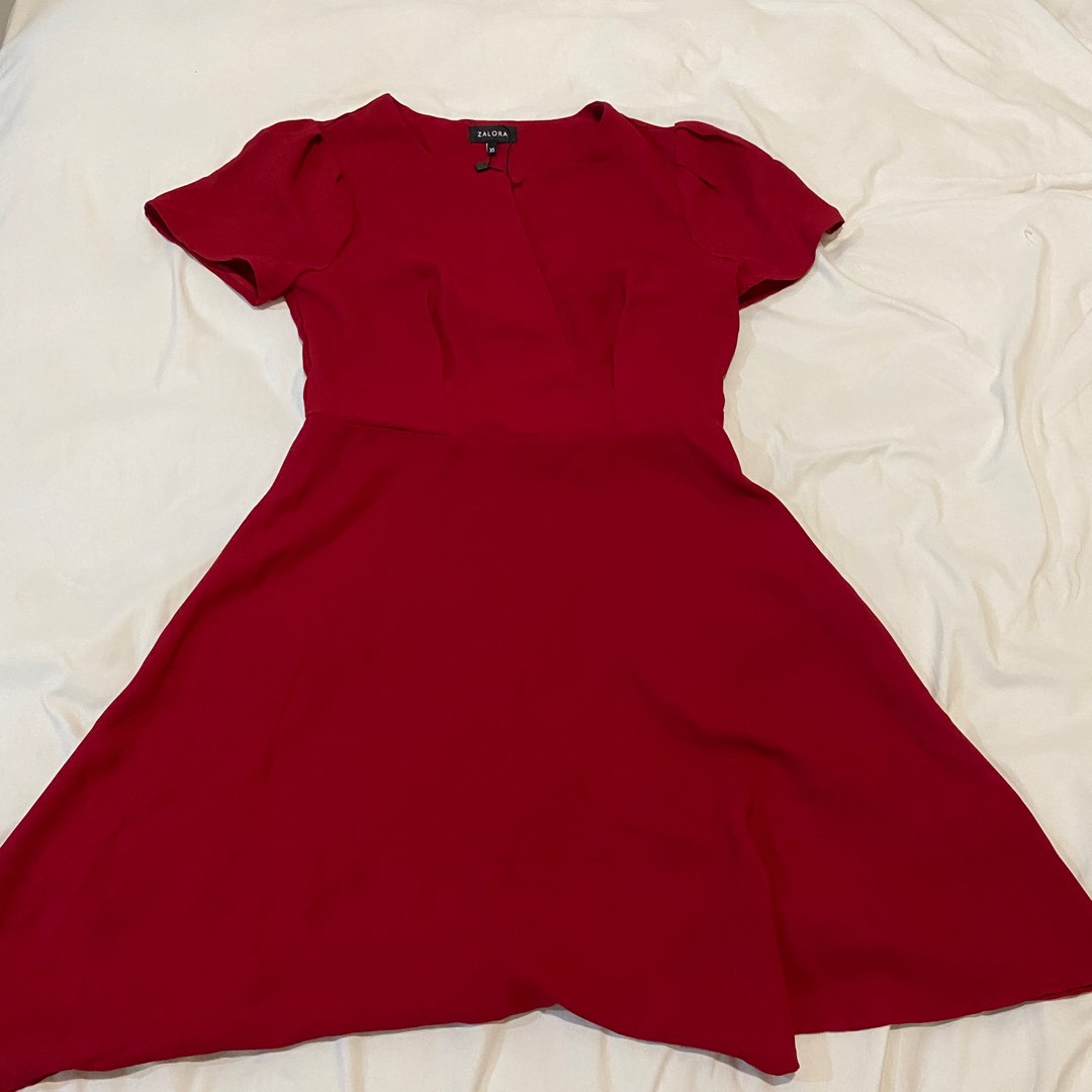 Zalora red dress store