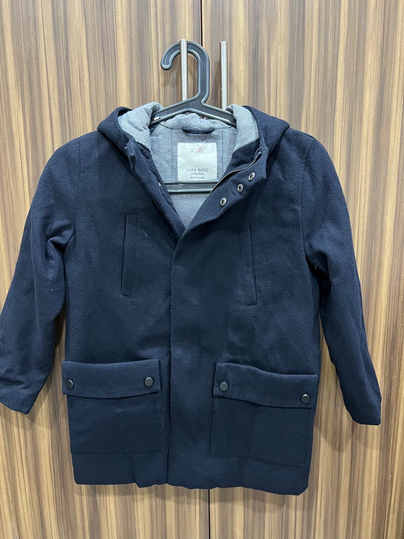 Zara coat Size for Boys, Babies & Kids, Babies & Kids Fashion on Carousell