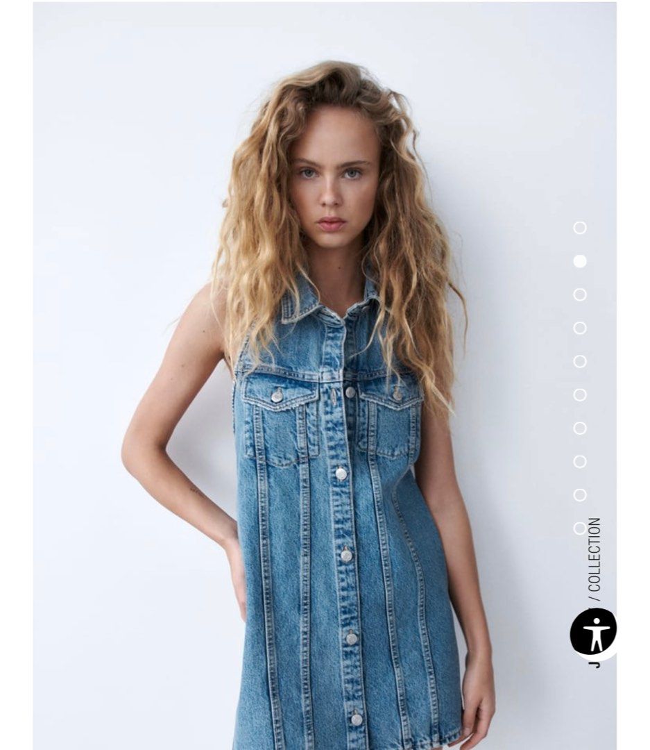 white christmas dresses Moonlight Denim Halter Dress