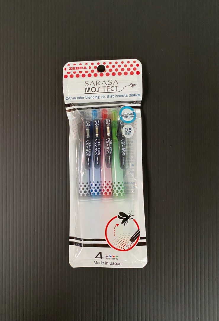 Zebra Sarasa mostect gel pen set/ Stationary set/ Birthday gift