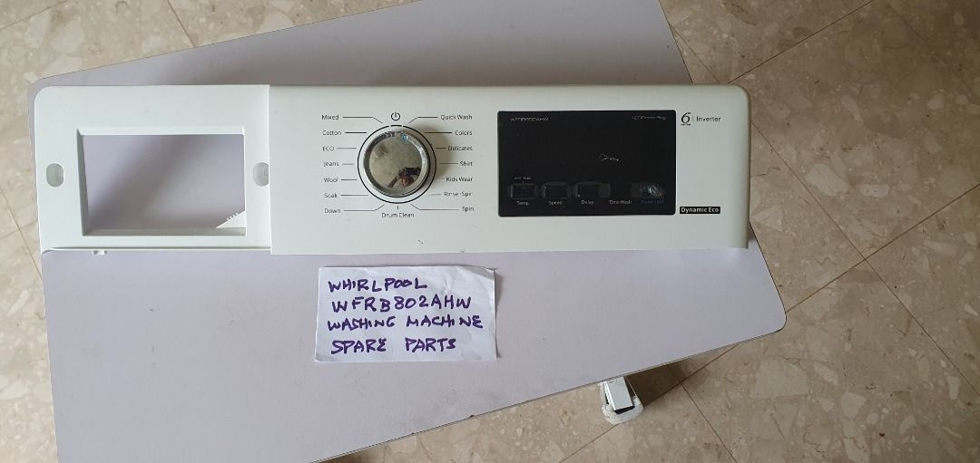 1012 Whirlpool Washing Machine Model WFRB802AHW Spares & Mitsubishi