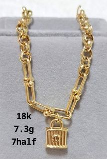 18k Gold Pawnable Subasta Jewelry