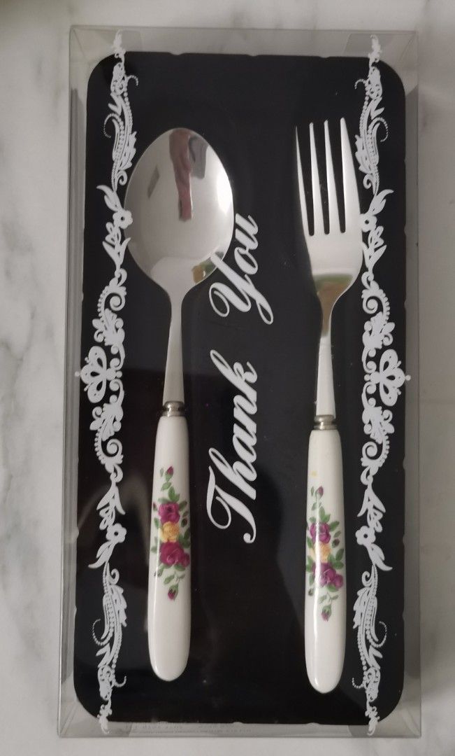 1 set of Spoon and Fork, Furniture & Home Living, Kitchenware