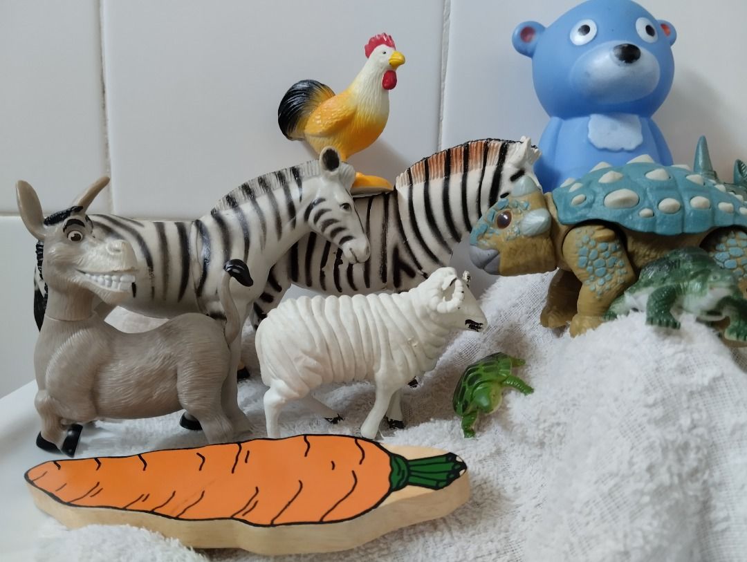 20 Farm Wild Animal Plant Toys Figurine, Hobbies & Toys, Toys & Games on  Carousell