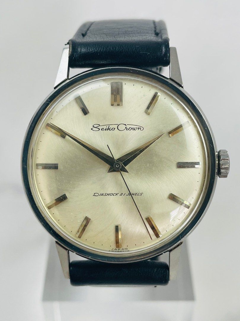 211179a) Seiko Crown Vintage Men's Manual Watch Circa 1960, Men's Fashion,  Watches & Accessories, Watches on Carousell