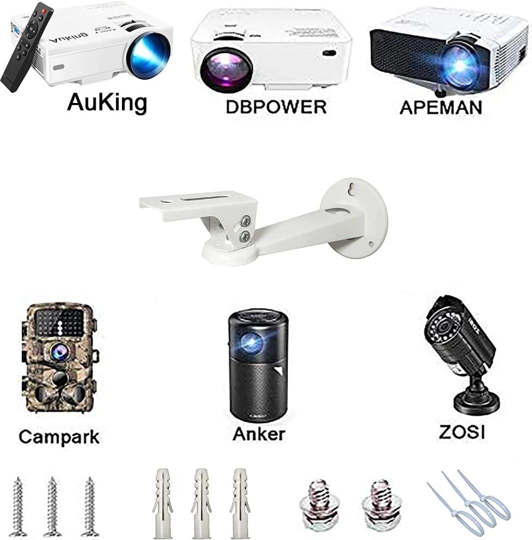 [2676] 2-Be-Best Camera Wall Mount Bracket Mini Projector Wall Mount ...