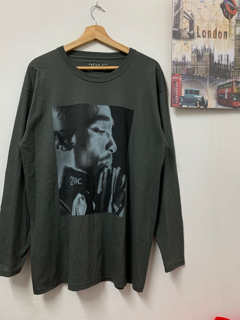 2pac longsleeve, Men's Fashion, Tops & Sets, Tshirts & Polo Shirts on ...