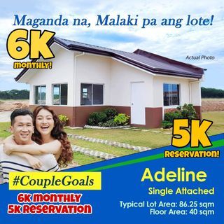 6k Monthly Pag Ibig House and Lot