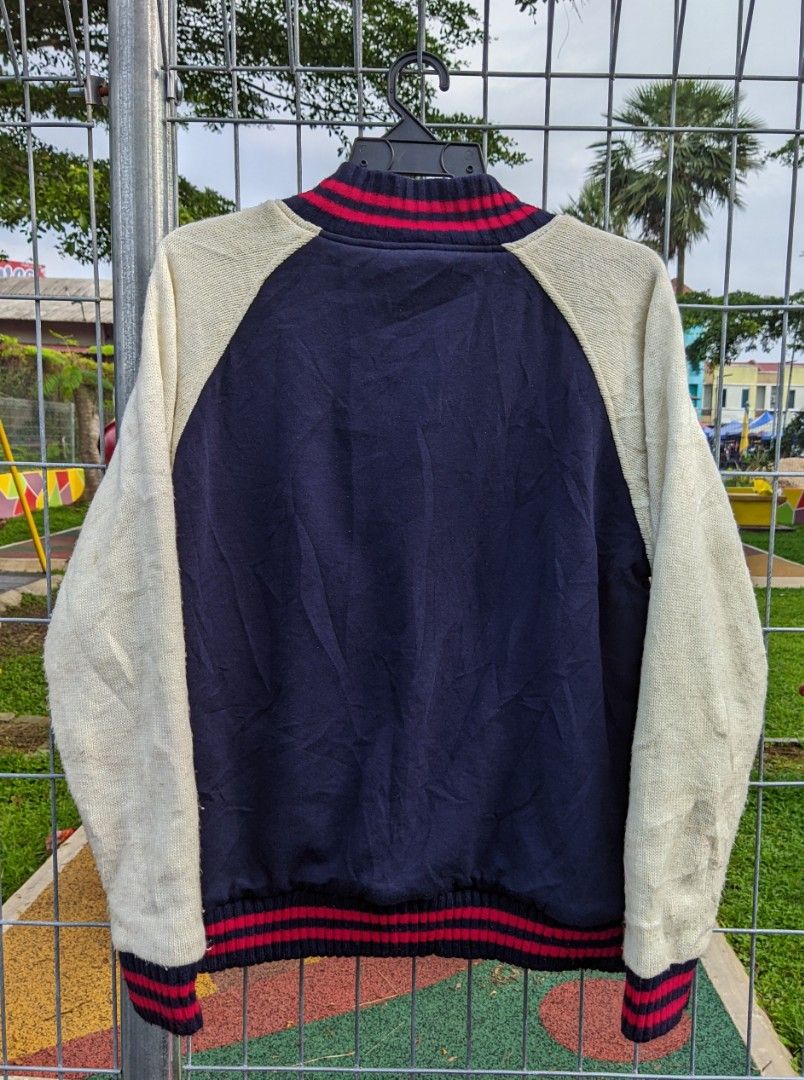 ジャケット・アウター Varsity jacket 76 lubricants Vintage 76 Lubricant motor oil varsity jacket