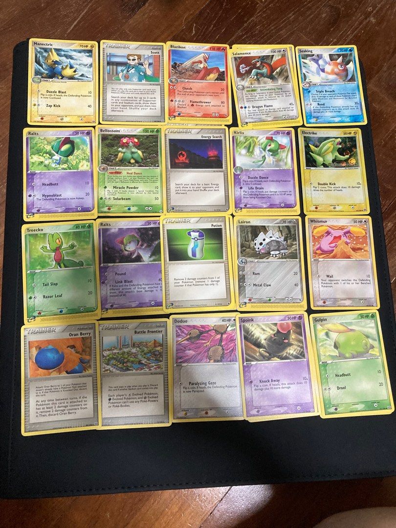 Pokemon Vintage EX SERIES : Team Magma / Team Aqua / Dragon / Ruby ...