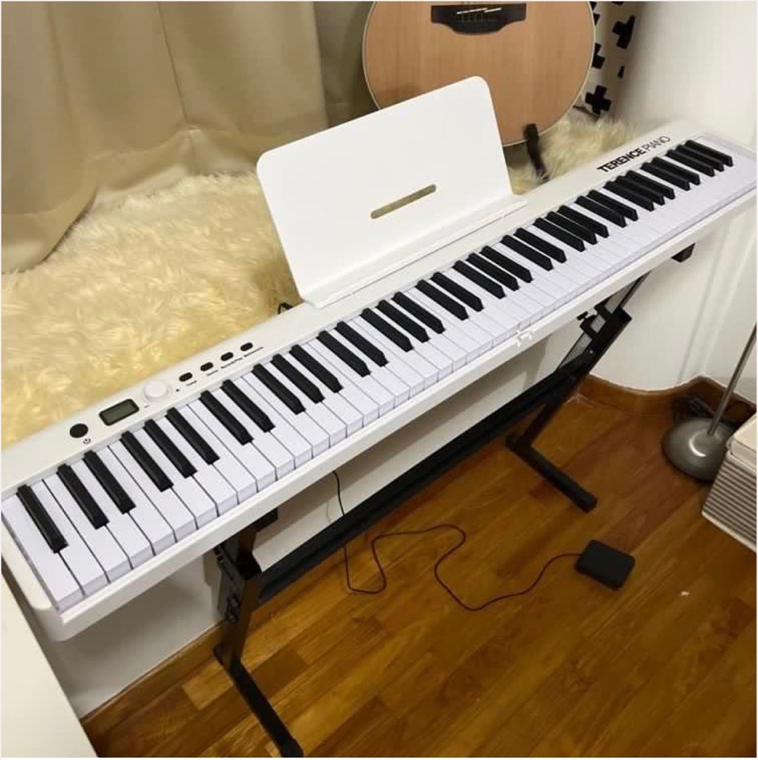 88 keys digital piano, weighted keys, with pedal, Audio, Other Audio