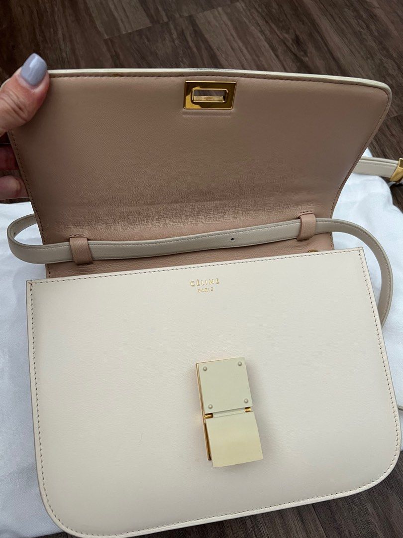 Authentic Old Celine Box Bag