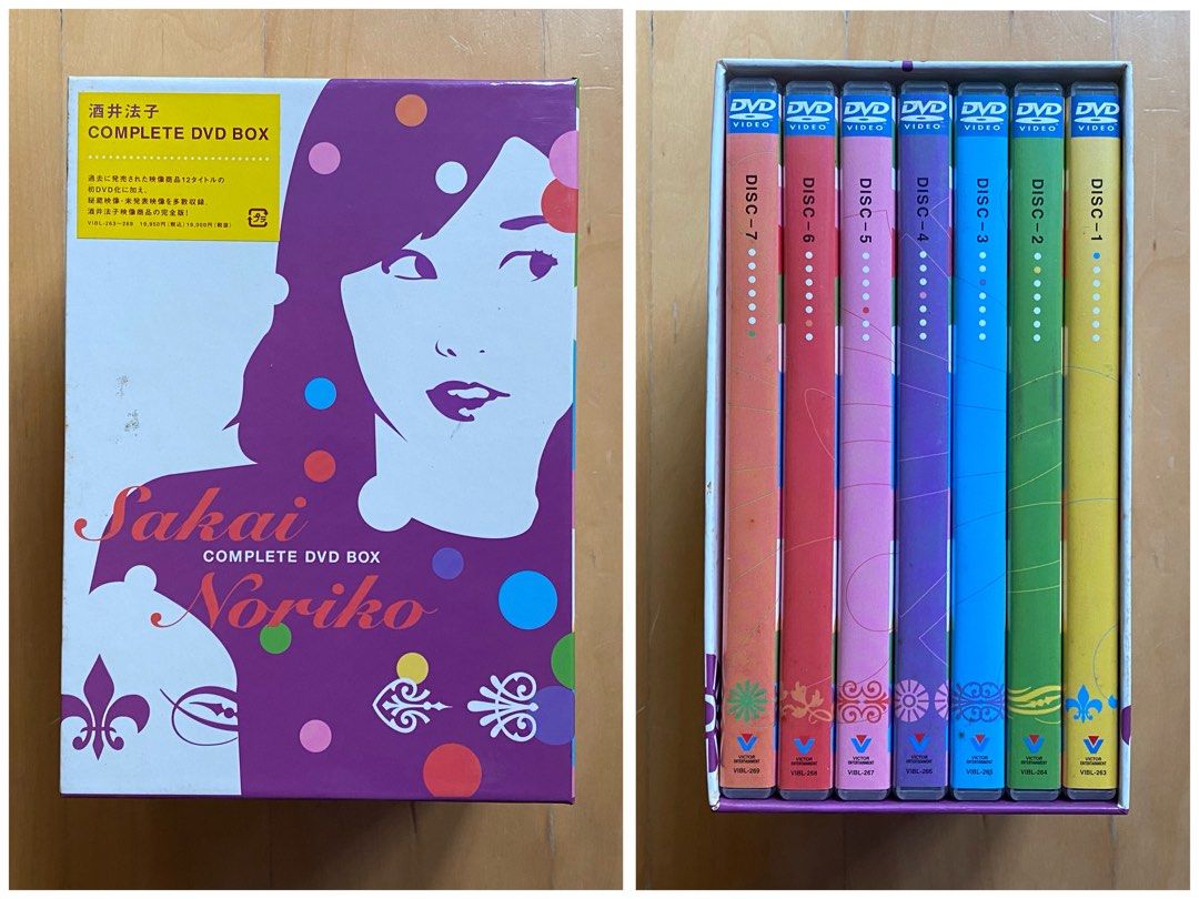 ブティック 酒井法子/COMPLETE DVD-BOX〈予約限定生産・7枚組〉 | www