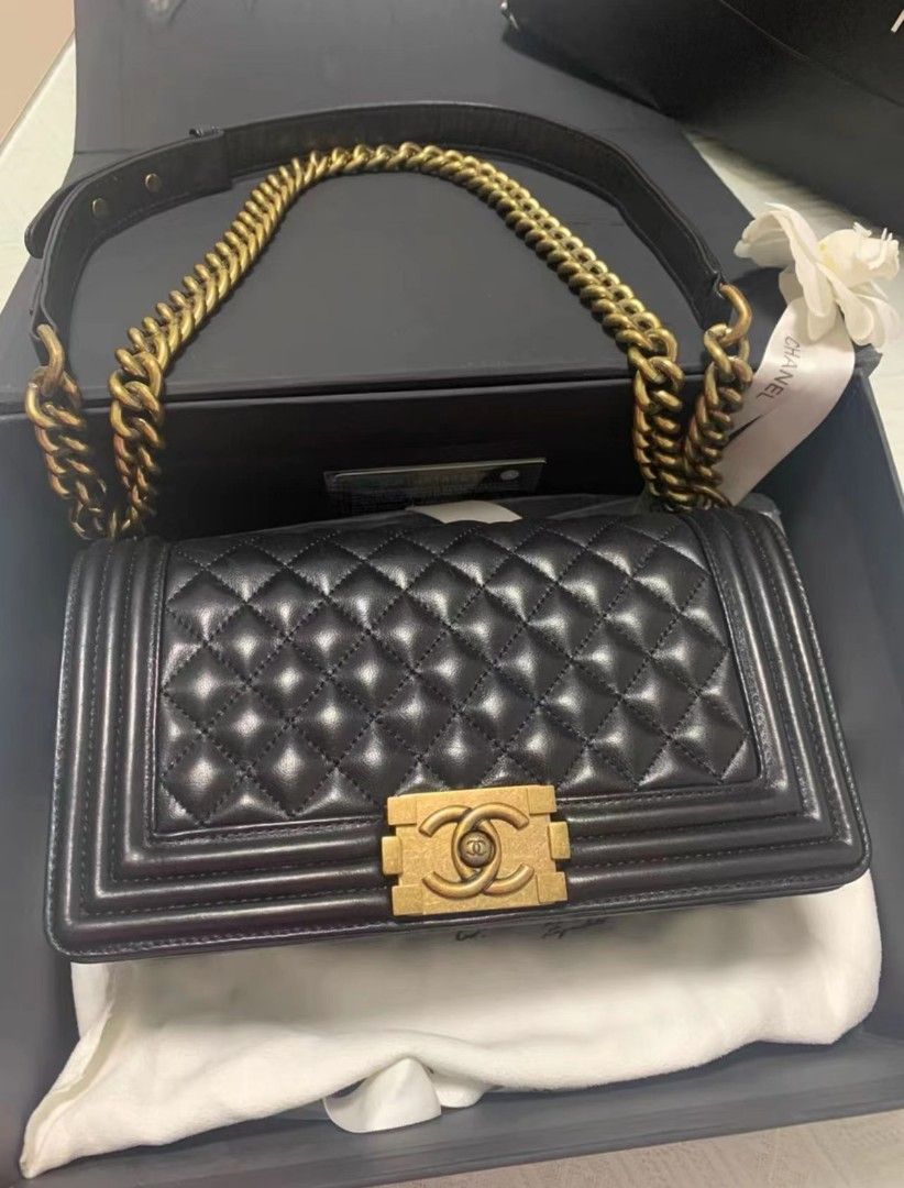 Chanel le on sale boy bag price