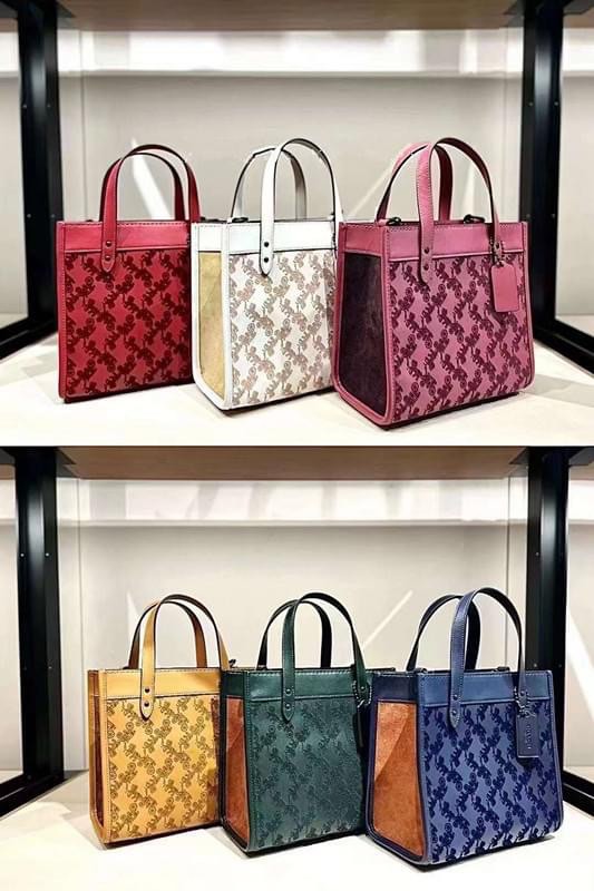 Coach field tote new arrivals with horse and carriage