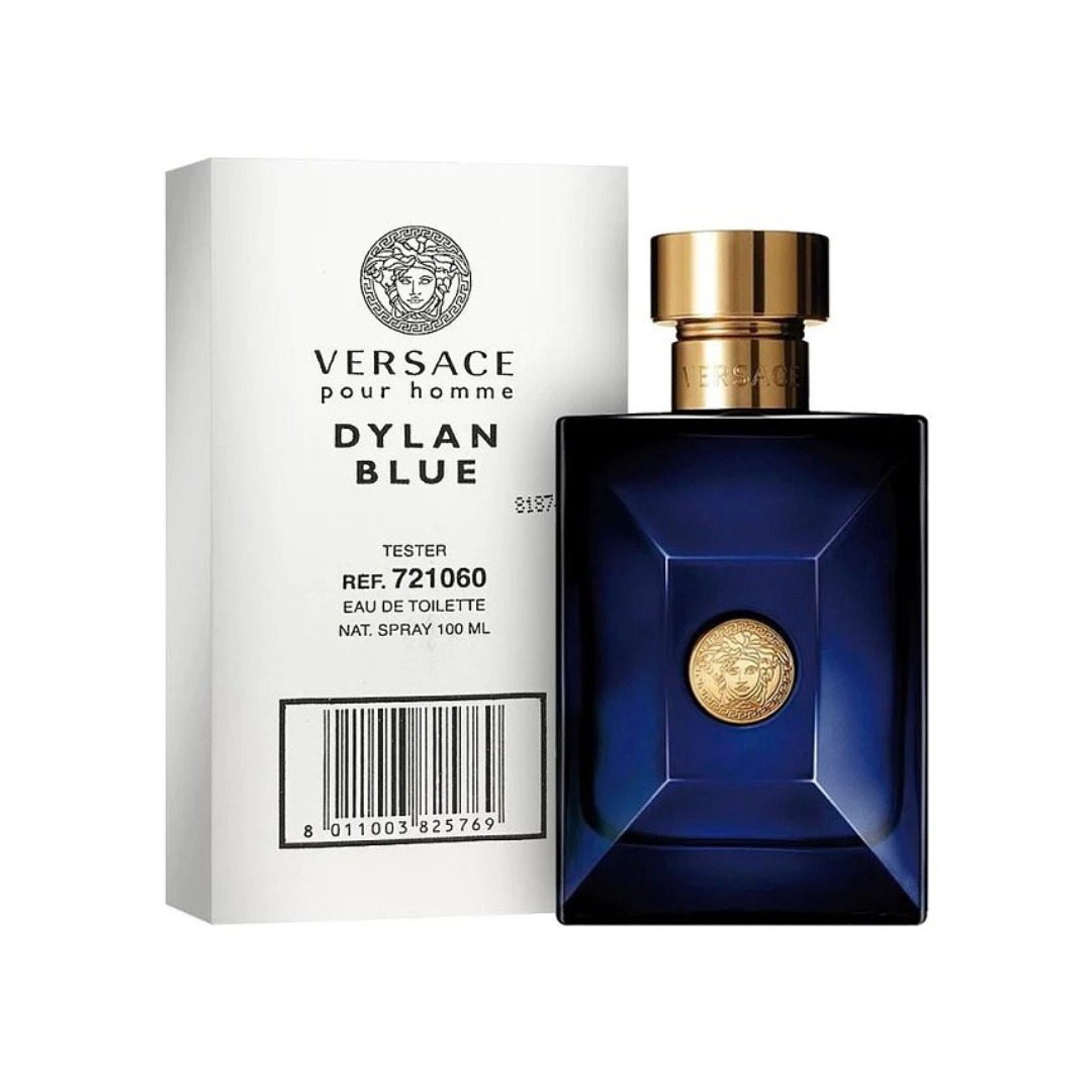 Versace blue мужские. Versace pour homme Dylan Blue 100ml. Versace pour homme 100ml. Versace pour homme Tester. Версаче Дилан Блю тестер.