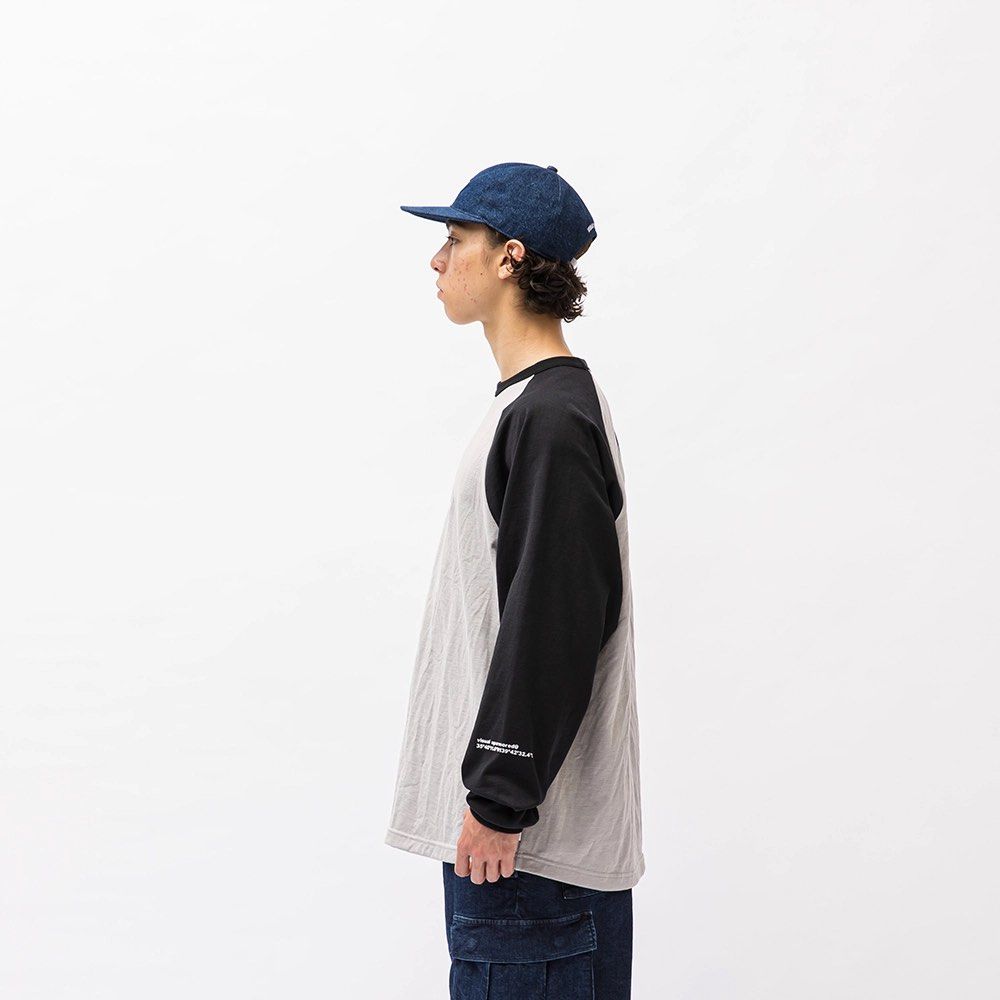 WTAPS IAN RAGLAN Mサイズ GPS CTPL. 黒 ロンT