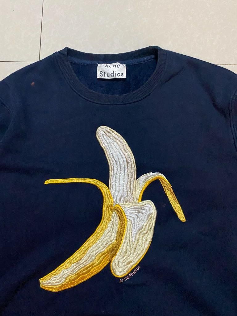 Acne studios banana sweatshirt clearance
