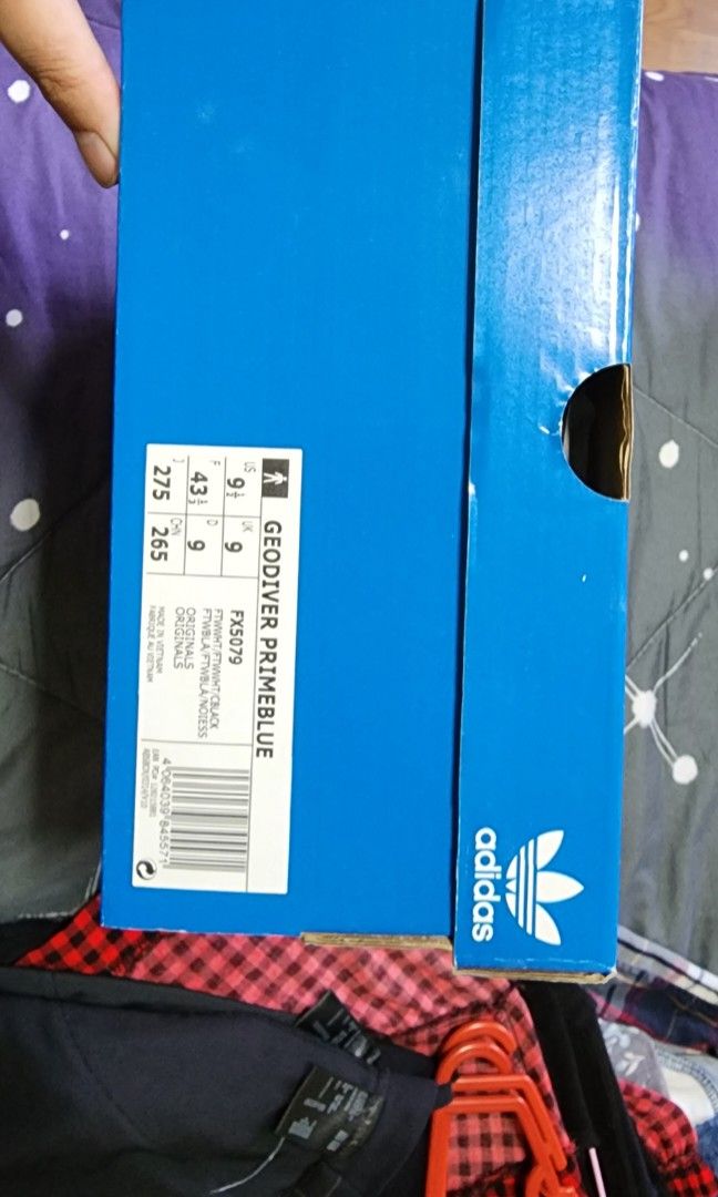 Adida Geodiver Primeblue size US 9.5, Men's Fashion, Footwear, Sneakers on  Carousell