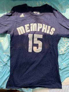 Nike / Men's 2021-22 City Edition Memphis Grizzlies Jaren Jackson Jr #13  Blue Cotton T-Shirt