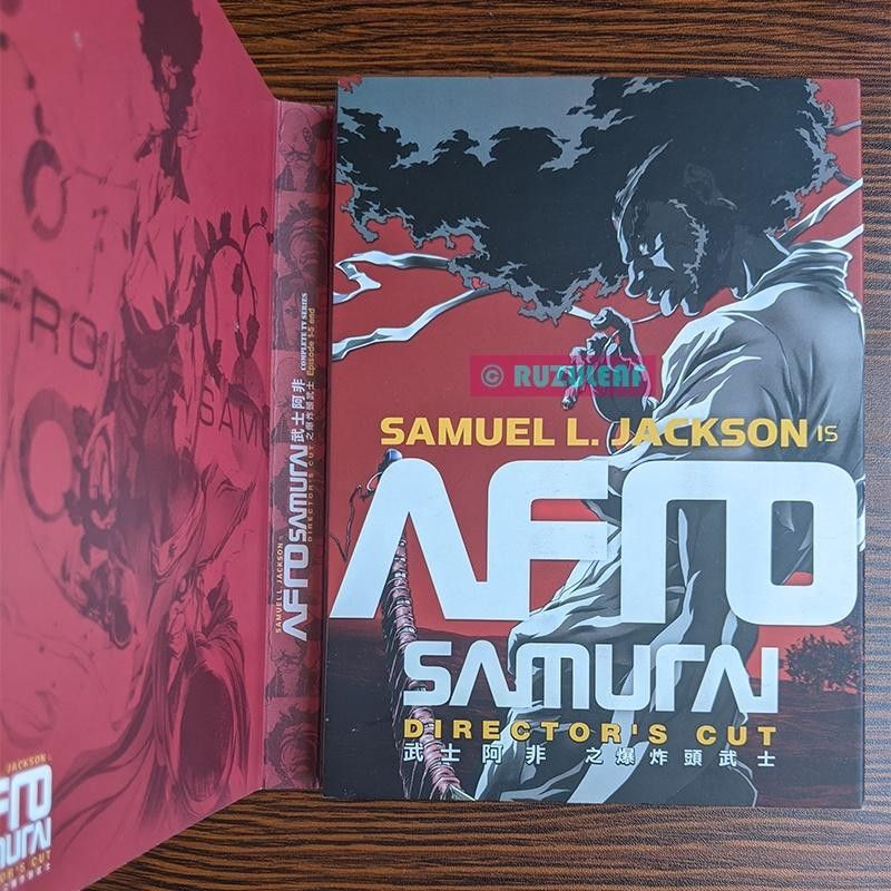 New Sealed Afro Samurai Resurrection 2-Disc Directors Cut DVD