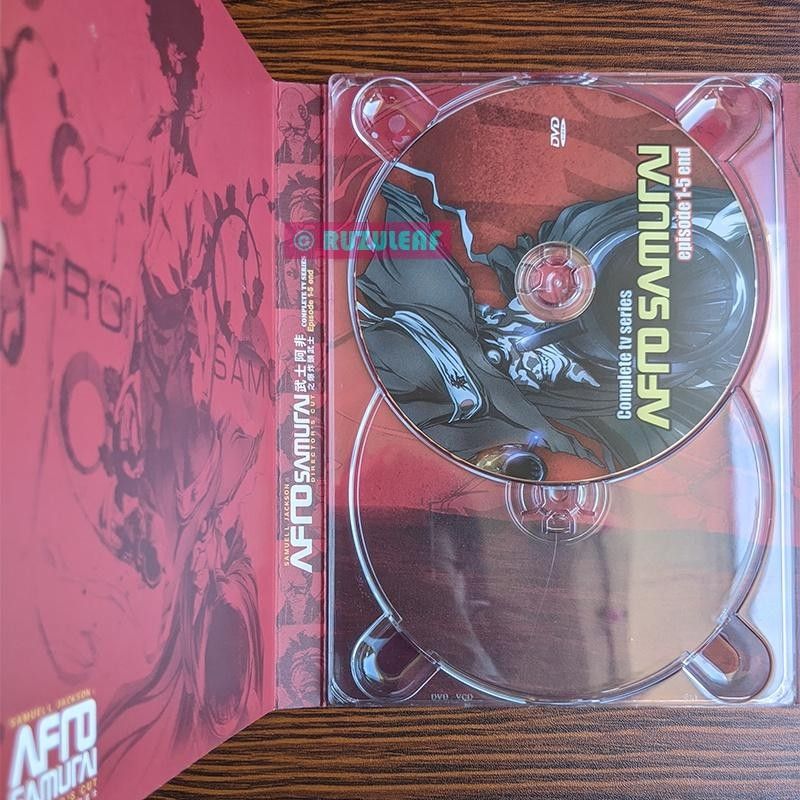 Afro Samurai Director's Cut Complete TV series (EP 1-5 END) -  preloved/used/secondhand/Anime/DVD