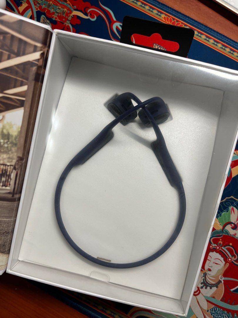 Aftershokz Trekz Air AS650 Bluetooth Bone Conduction Headphone, Audio ...