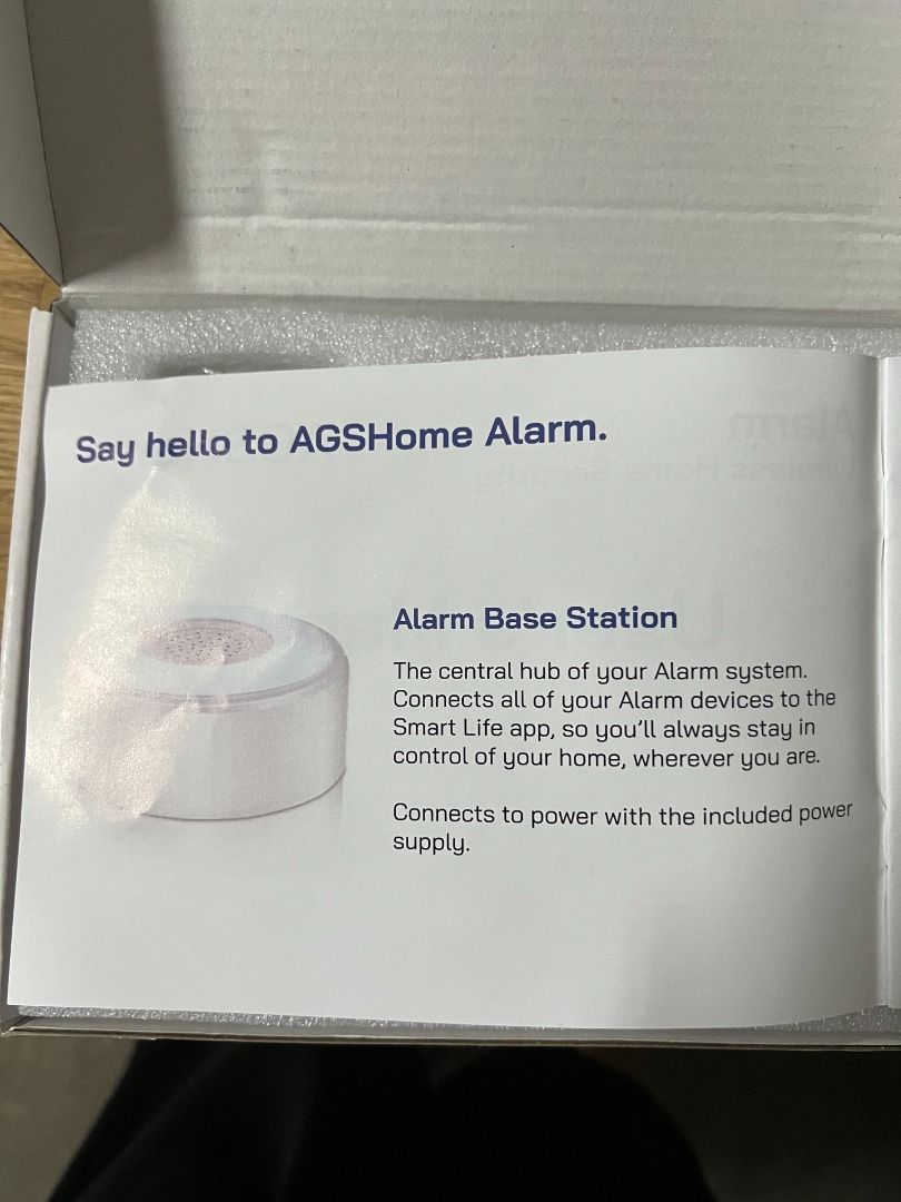 AGSHome Wireless Alarm System, WiFi Door Alarm System, 5piece Kit, APP