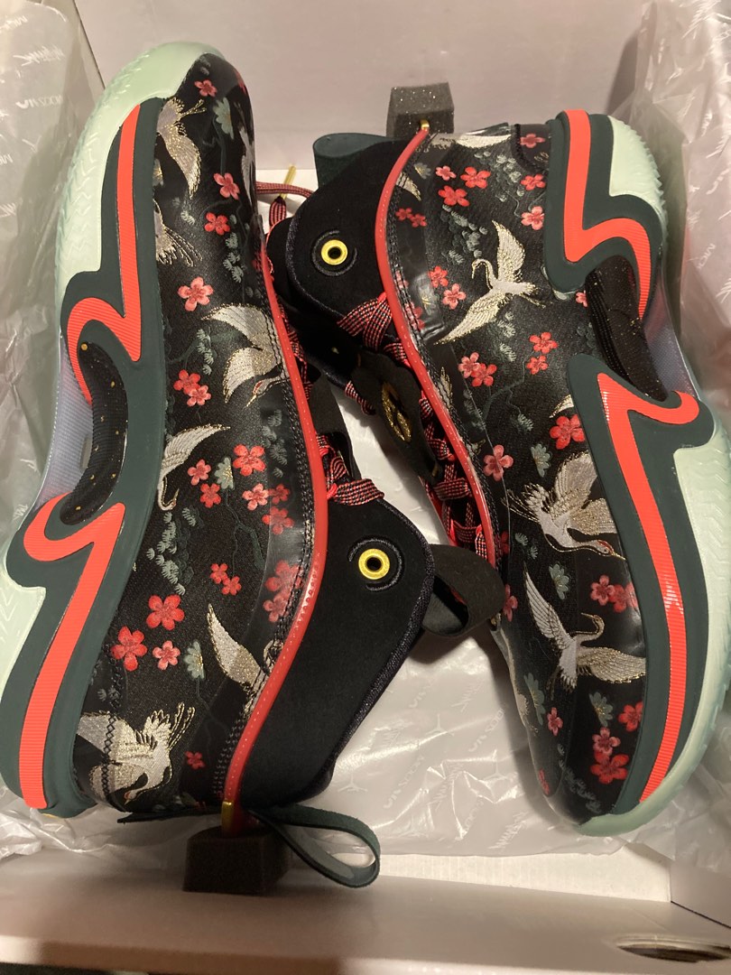 Air Jordan 36 Rui Hachimura PE- Black Samurai/Sakura, Men's