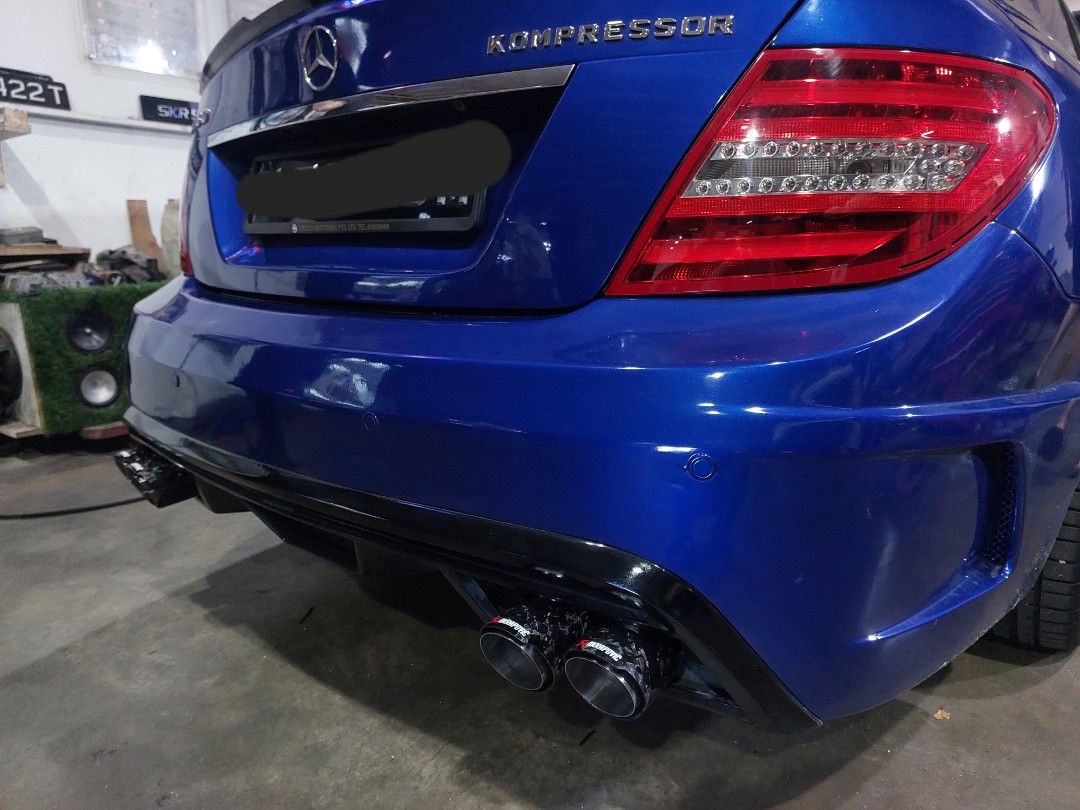 AKRAPOVIC EXHAUST TIP HEAD MODIFICATION , CUSTOM MADE FOR ALL CAR MODEL