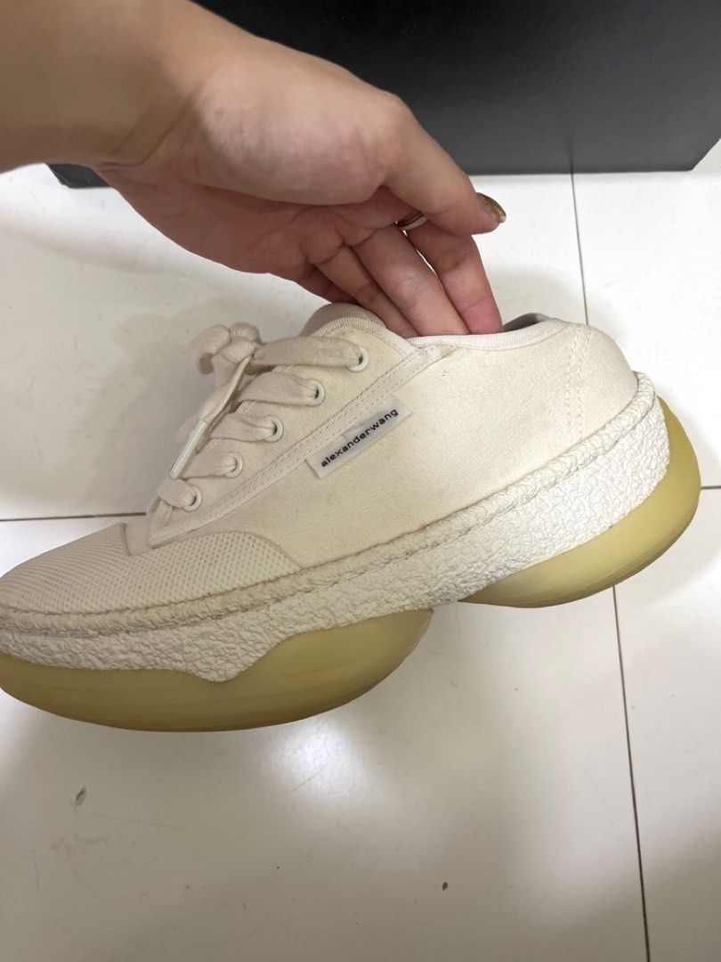 Alexander wang top shoes white
