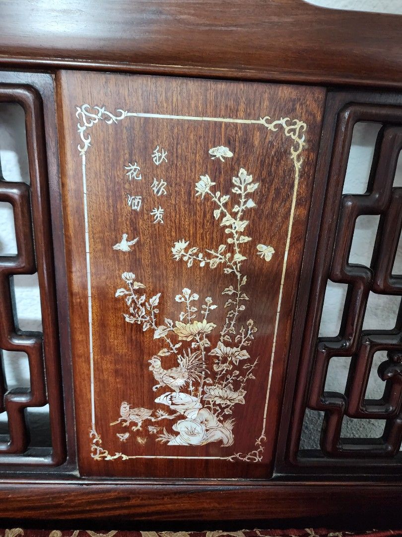 Antique vintage rosewood furniture, Furniture & Home Living, Furniture