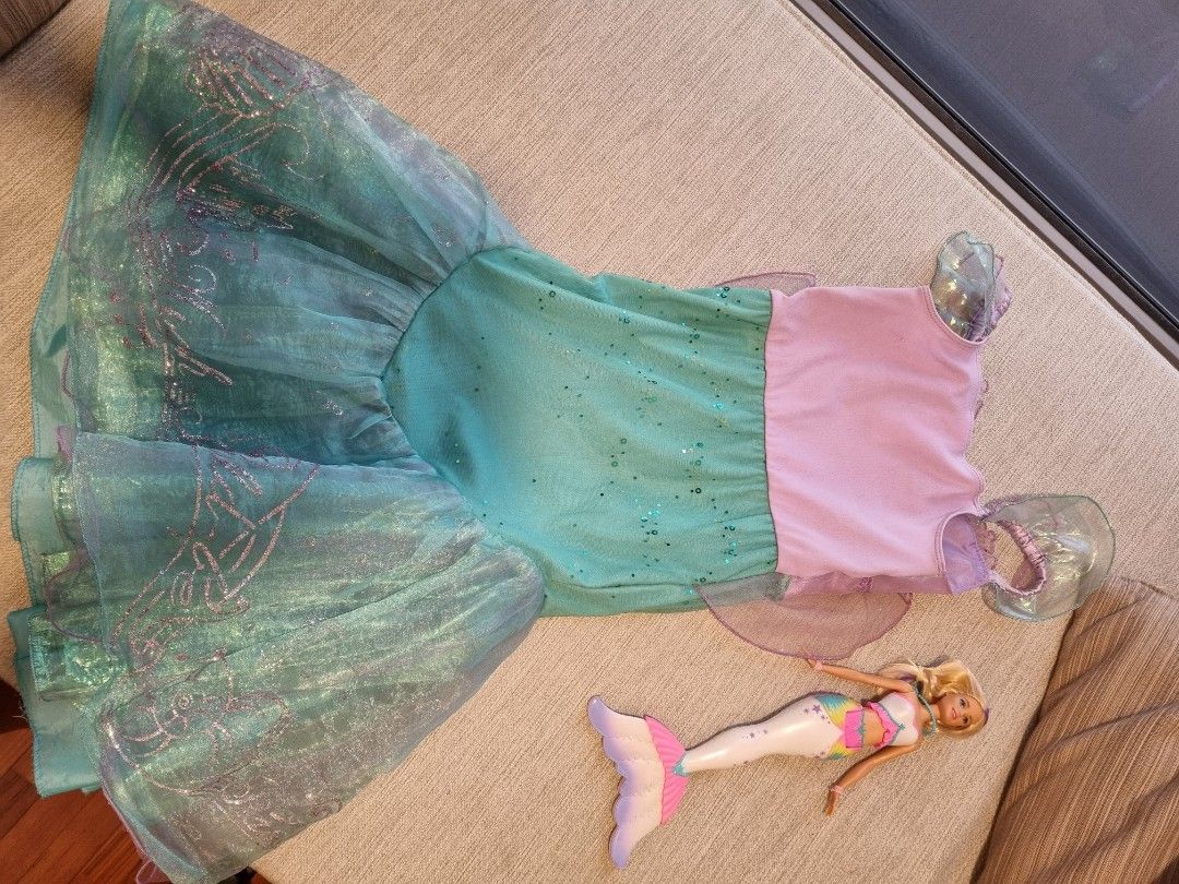 Ariel little mermaid dress bought in USA Disney Store