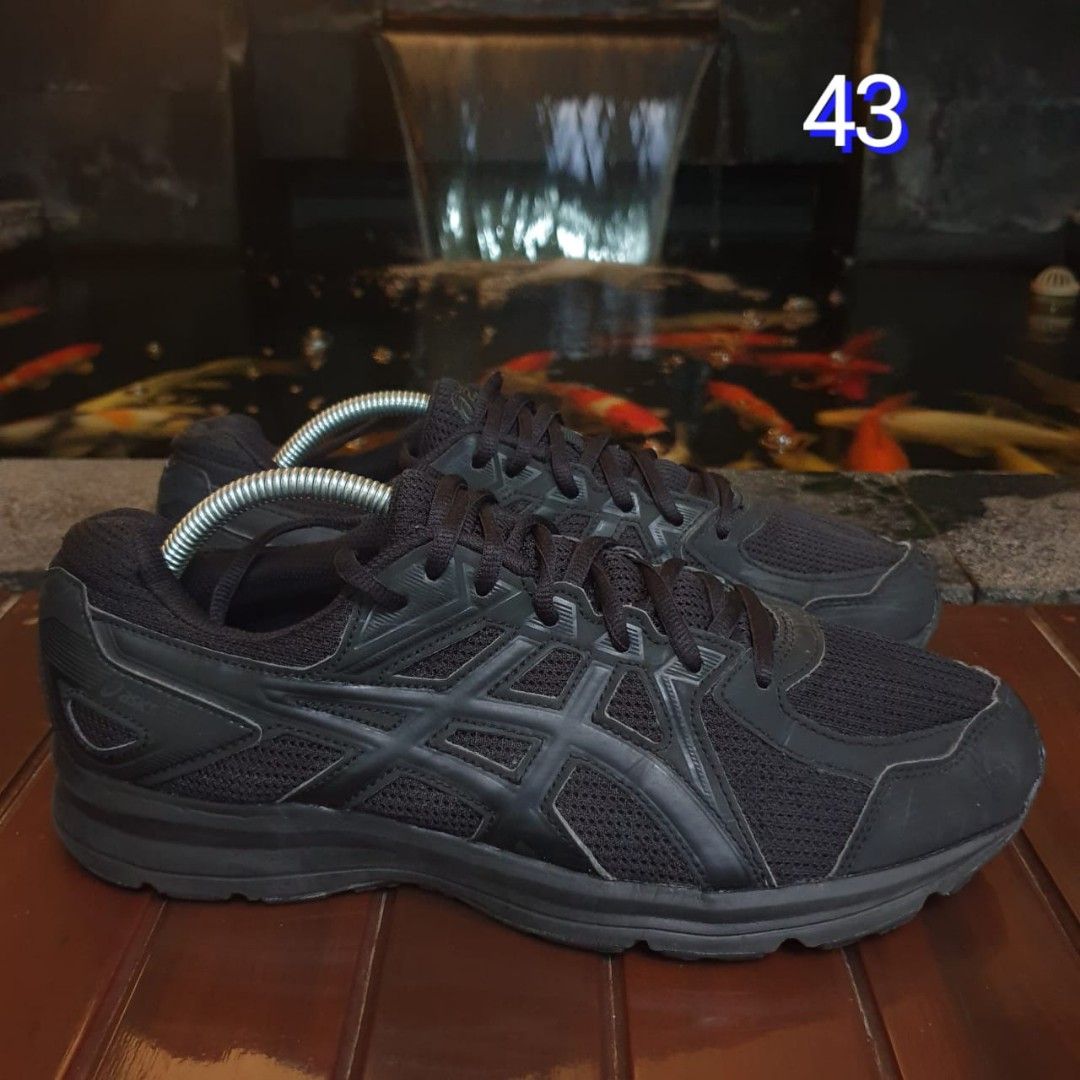 Asics full shop black