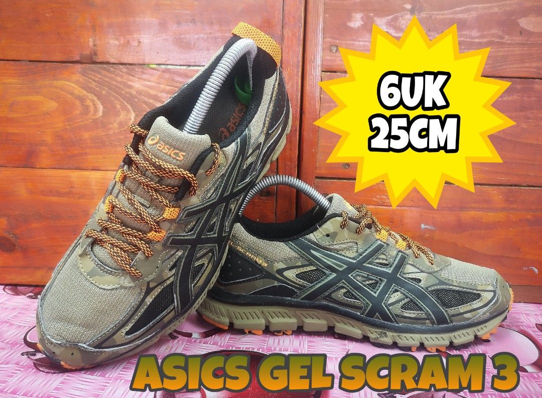 ASICS GEL SCRAM 3 6UK Men s Fashion Footwear Sneakers on Carousell