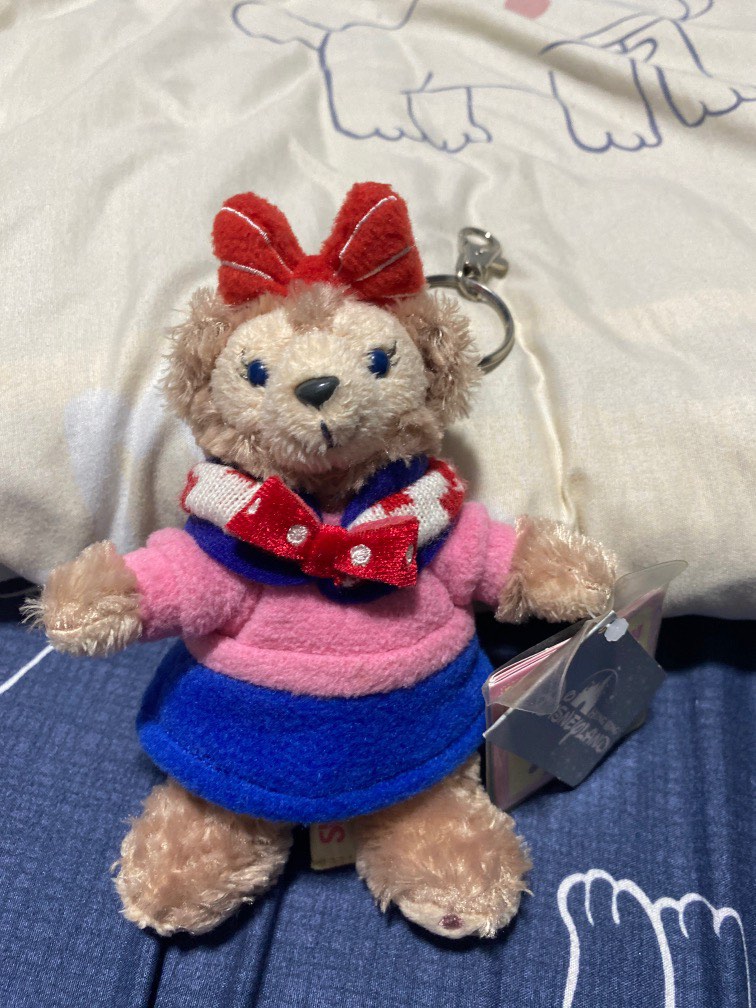 Authentic Shellie May winter Keychain Plush from Hong Kong Disneyland ...