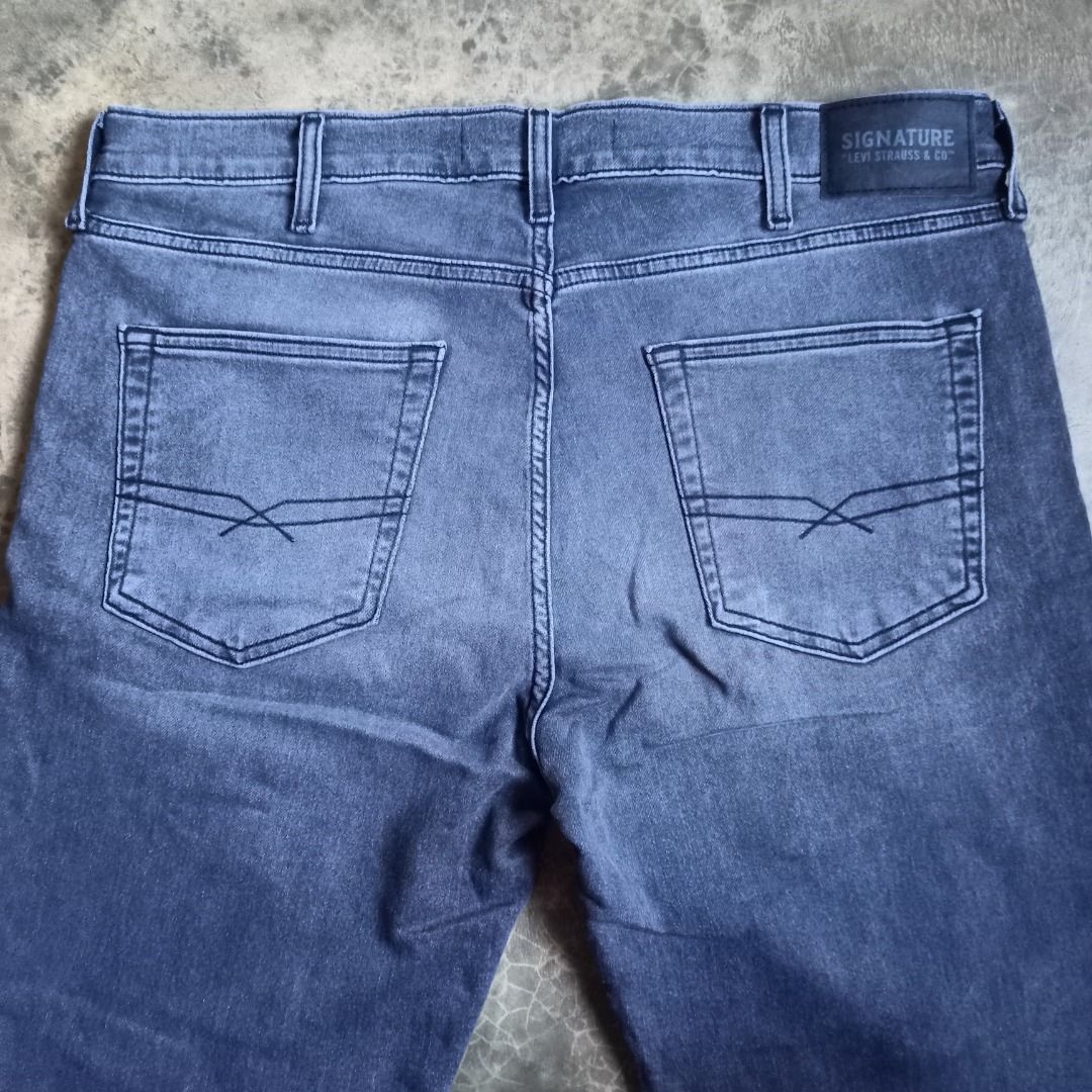 B64 SIGNATURE LEVIS STRAUSS S37 Slim Jeans, Men's Fashion, Bottoms, Jeans  on Carousell