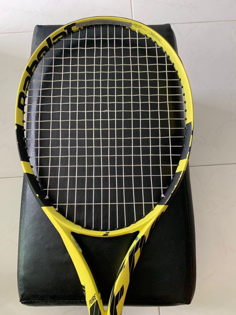 Babolat pure aero team 2022 model tennis racket, Sports Equipment ...