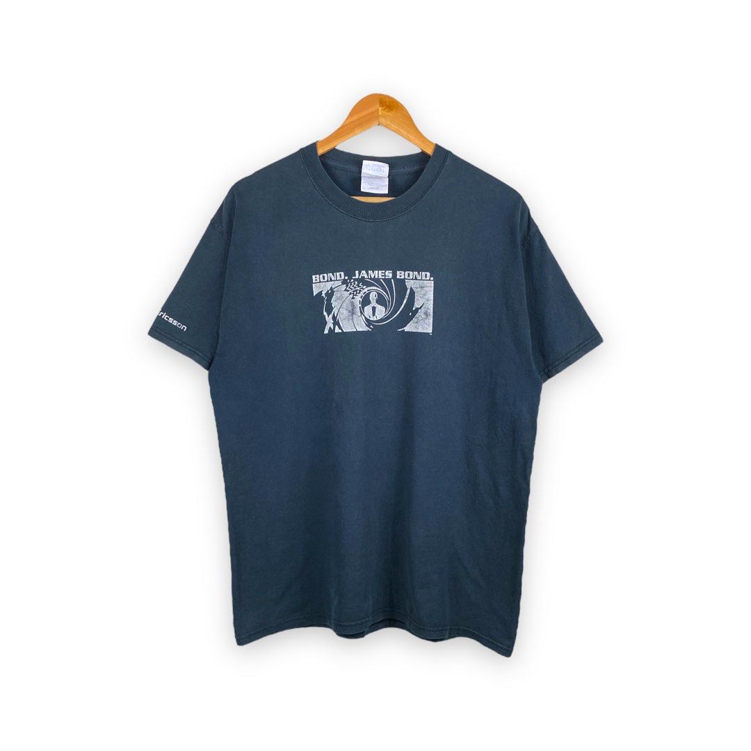 James bond t shirt hot sale vintage