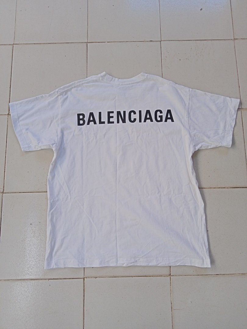 Balenciaga Tee, Luxury, Apparel on Carousell