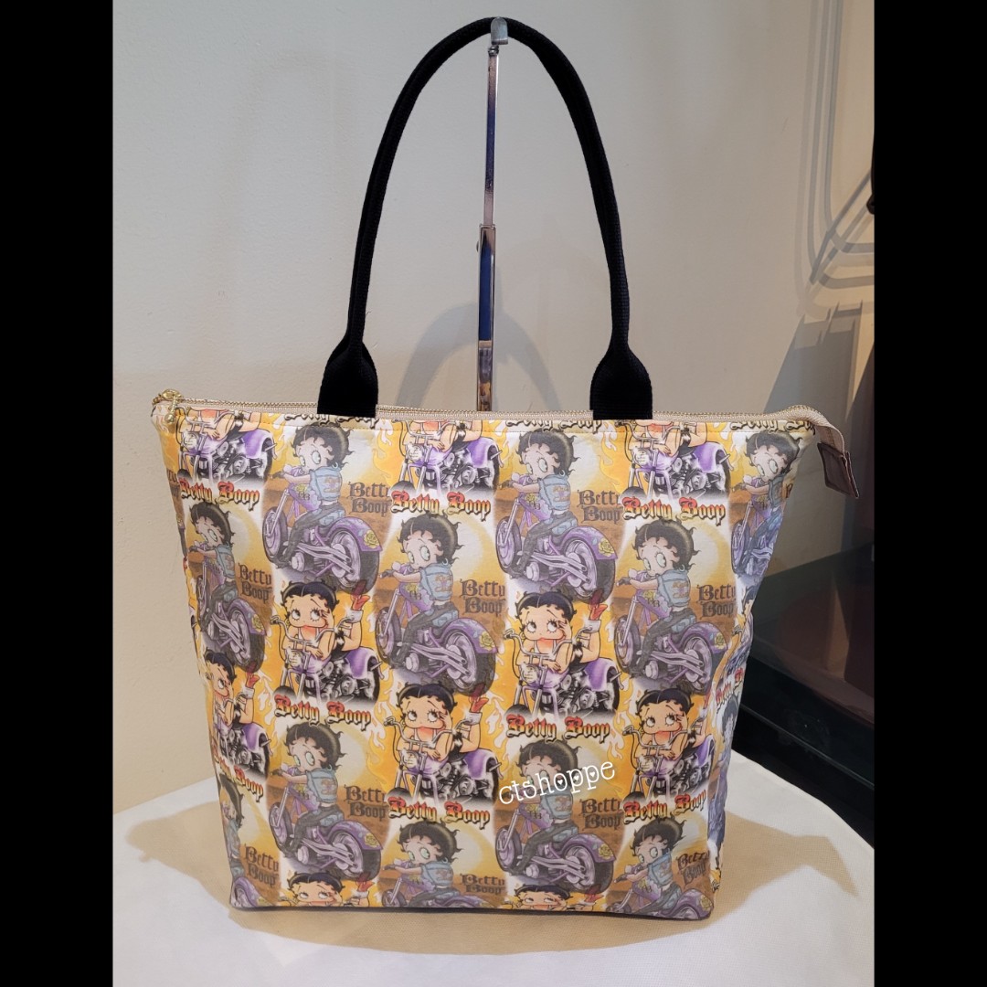 Betty Boop Wild Biker Shoulder Tote Bag . ✨️NEW✨️, Women's Fashion, Bags &  Wallets, Shoulder Bags on Carousell