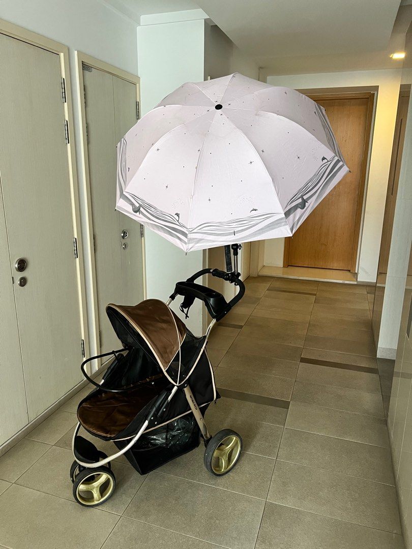 Umbrella holder discount for stroller