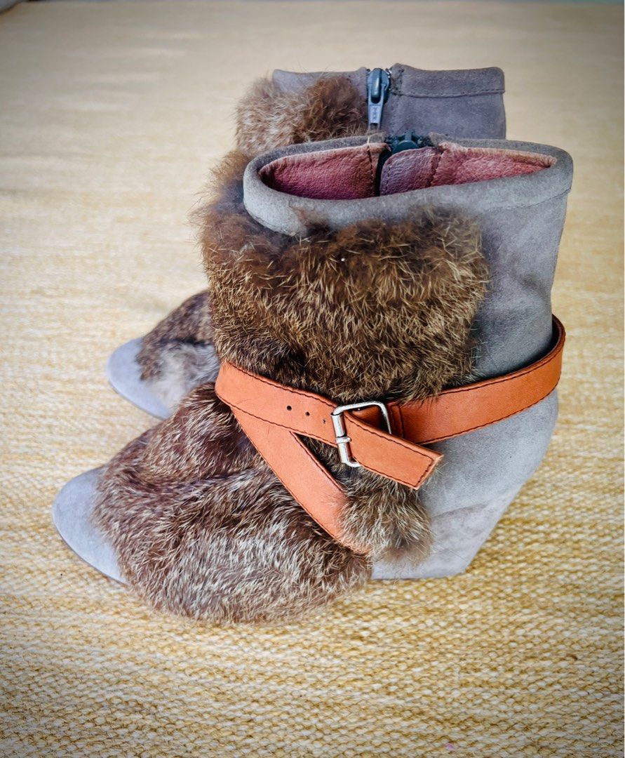 Full fur boots hot sale