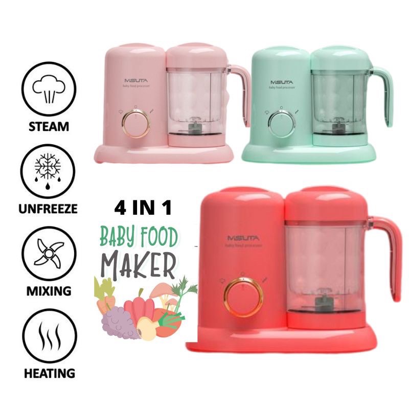 BNIB Misuta 4 in 1 Baby Food Processor, Babies & Kids, Nursing